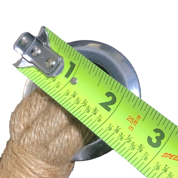 ONE SINGLE Jute Thick Rope Curtain Tieback, Nautical Hemp Tieback - Picture 7 of 11